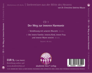 CD 1: Der Weg zur inneren Harmonie - Rückseite