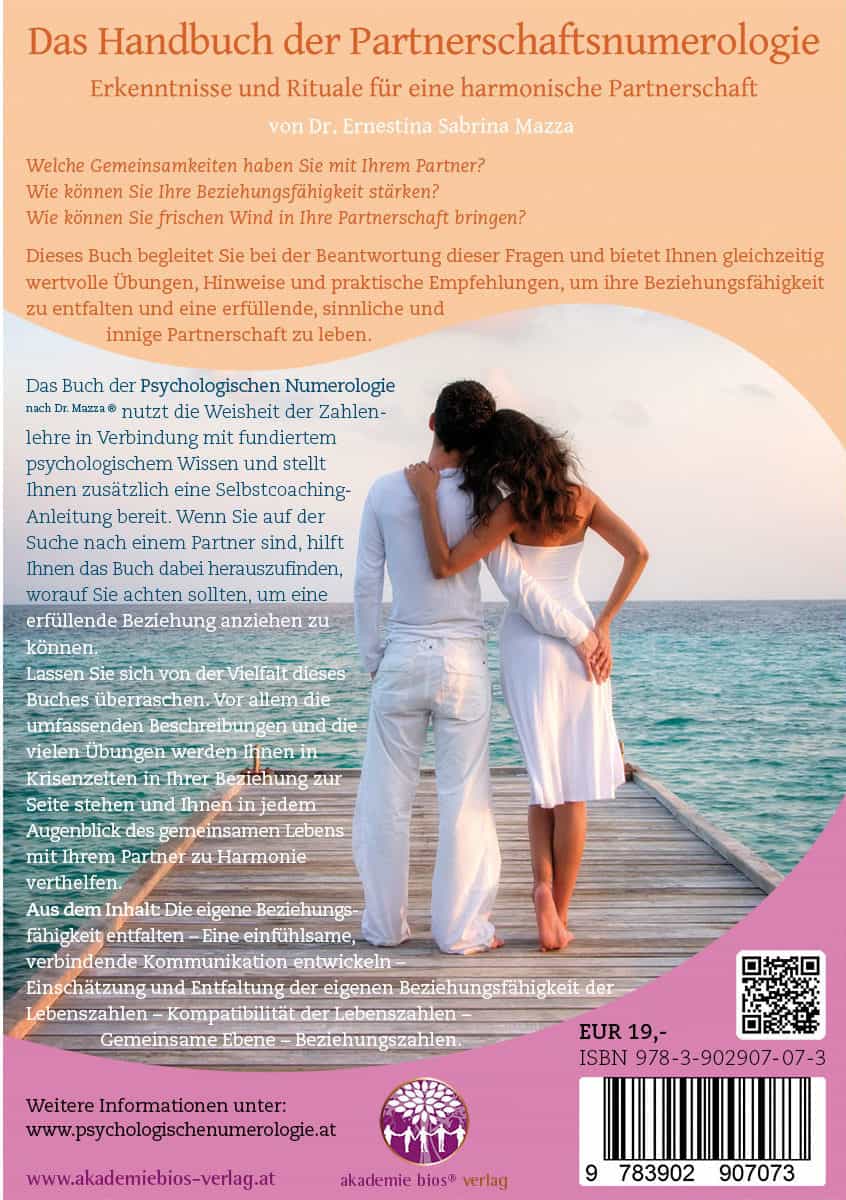 Buch: Das Handbuch der Partnerschaftsnumerologie - Rückseite Buch: Das Handbuch der Partnerschaftsnumerologie - Rückseite