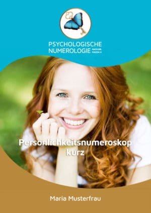 Persönlichkeitsnumeroskop kurz